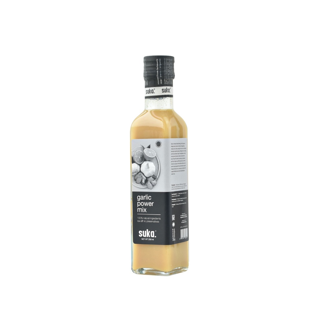 

Suka Garlic Power Mix 250ml – Minyak Sehat dengan Ekstrak Bawang Putih