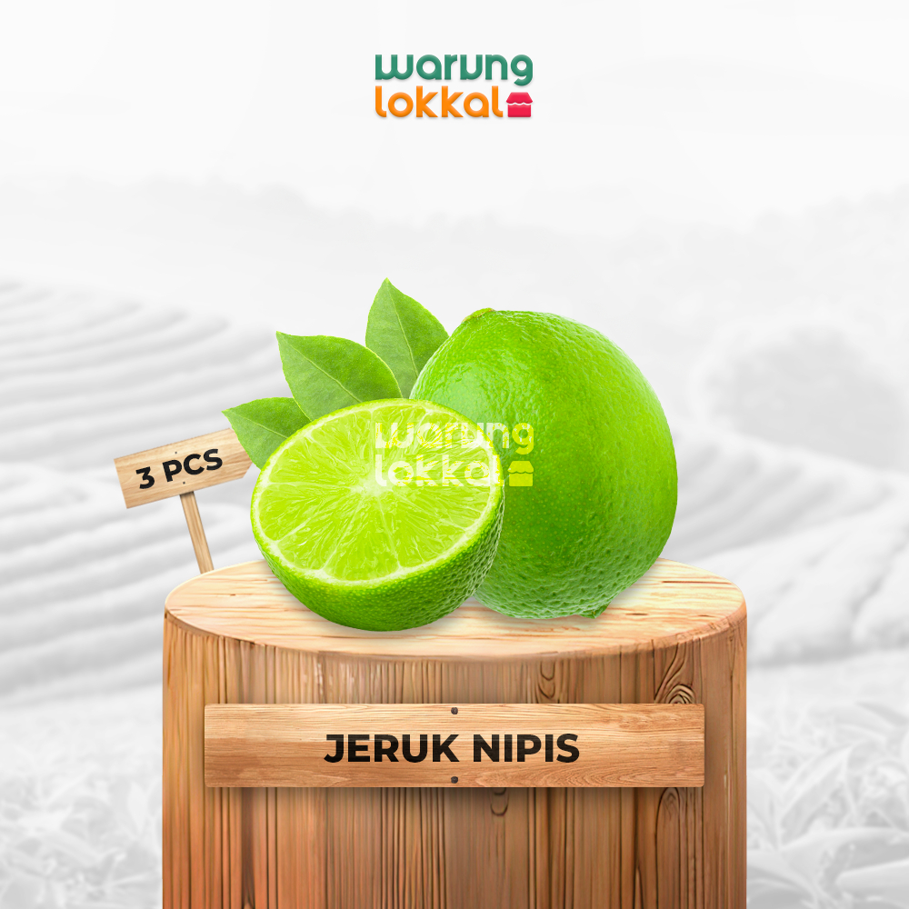 

Jeruk Nipis 3 Pcs - Warung Lokkal