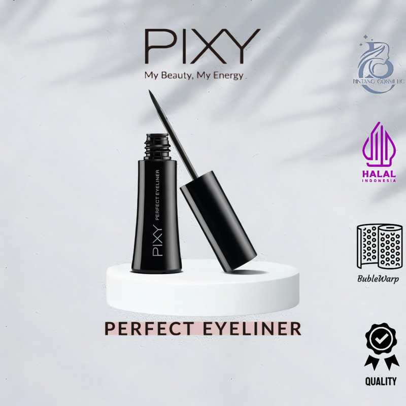 Pixy Perfect Eyeliner Kuas - Eyeliner Kuas Pixy Awet Waterproof