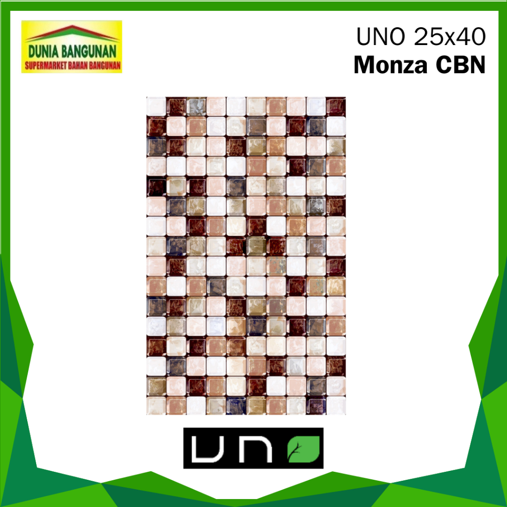 Keramik 25x40 UNO Monza CBN KW1 Keramik Dinding / Keramik Dapur / Keramik Kamar Mandi