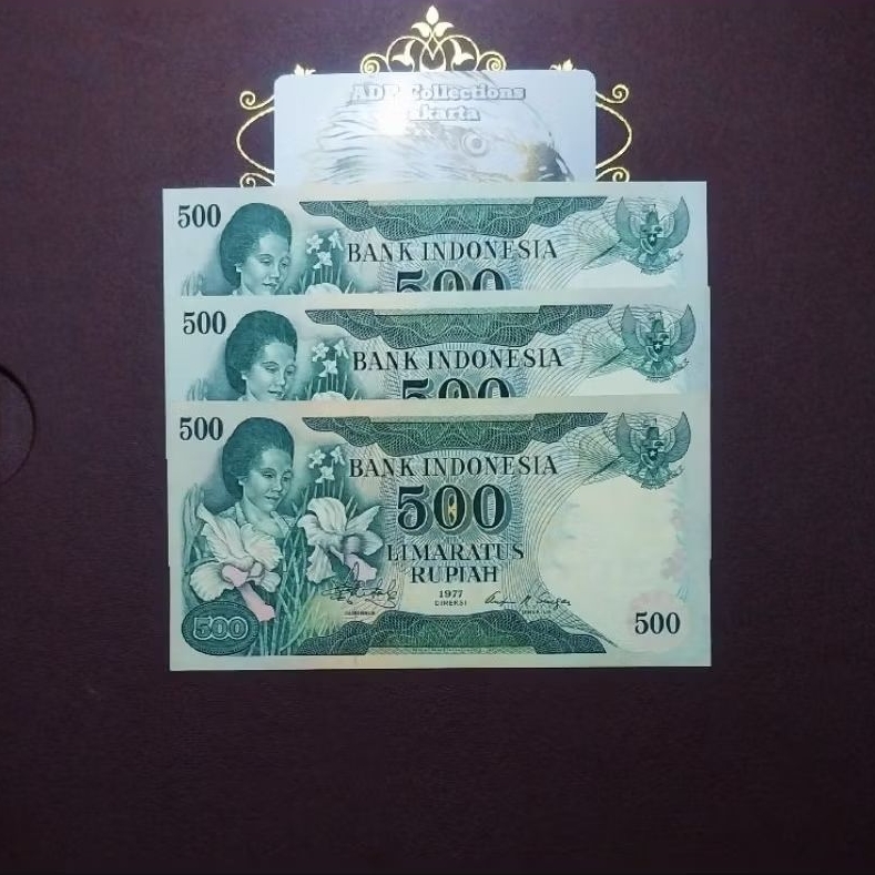 Uang kuno 500 rupiah konde 1977