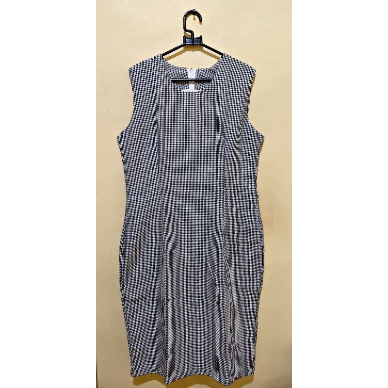 PRELOVED DRESS KOTAK KOTAK