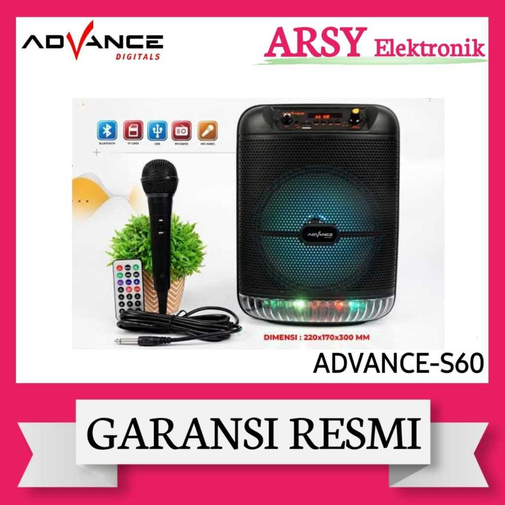 AMPLI MEETING ADVANCE 8INC S60/AUDIO MEETING ADVANCE 8INC S60 GARANSI RESMI