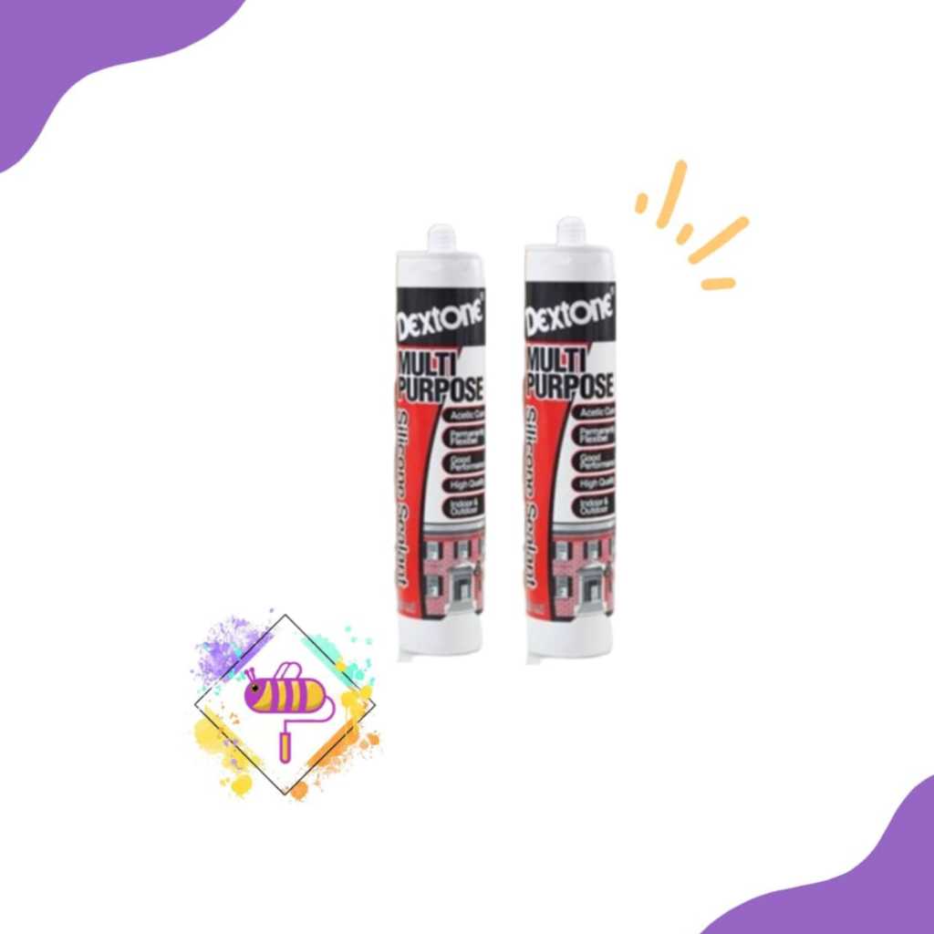 Lem Silicone Sealant Dextone / Lem Sealant Botol Dextone / Lem Silicon