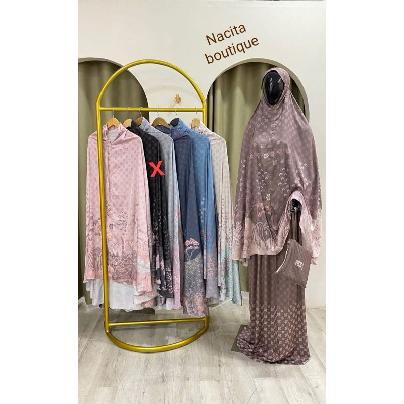 Mukena eyberli series raya 2025