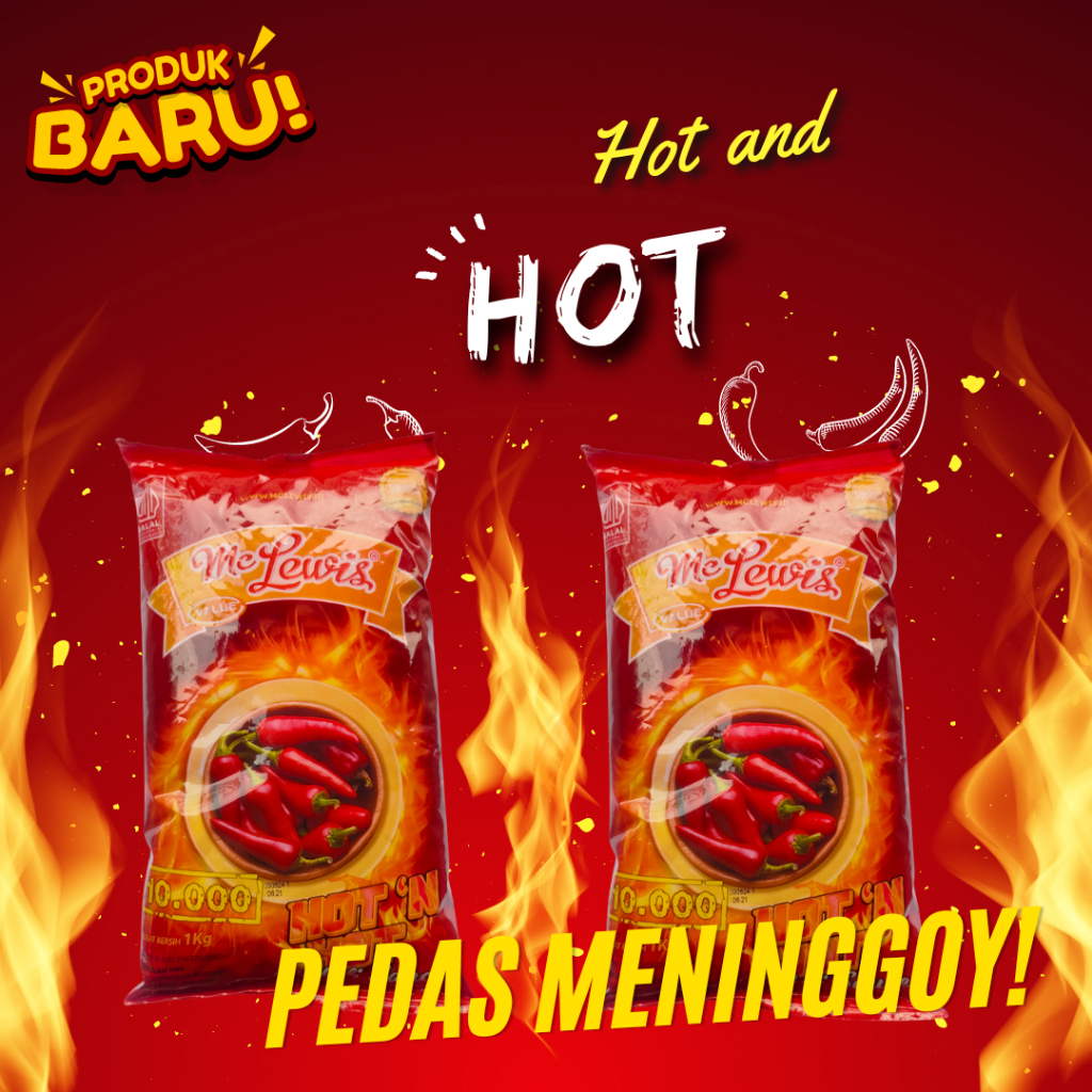 

Mc Lewis HOT N HOT Saus Sambal Chili Sauce 900gr