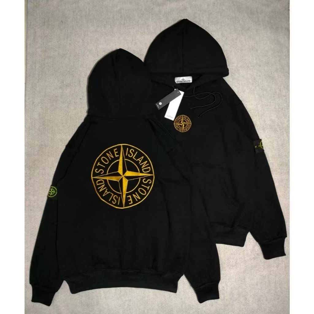 HOODIE FULL TAG ORIGINAL STONE ISLAND-SWATER OVERSIZE- SWEATER BOXY