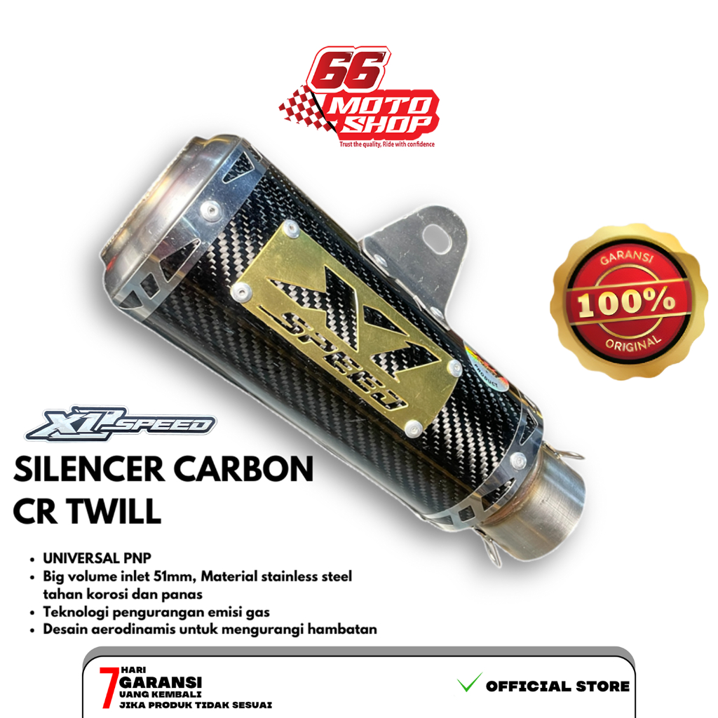 SILINCER ORIGINAL X1 SPEED CR TWILL CARBON