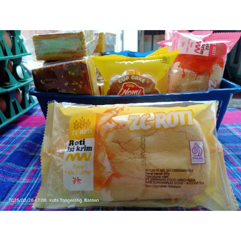 

ZC Roti Isi Krim Stroberi Lumer & Keju Lumer 60 gr