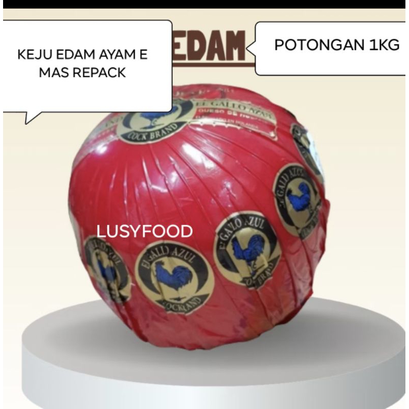 

Edam ayam emas 1kg Re-pack -+1kg