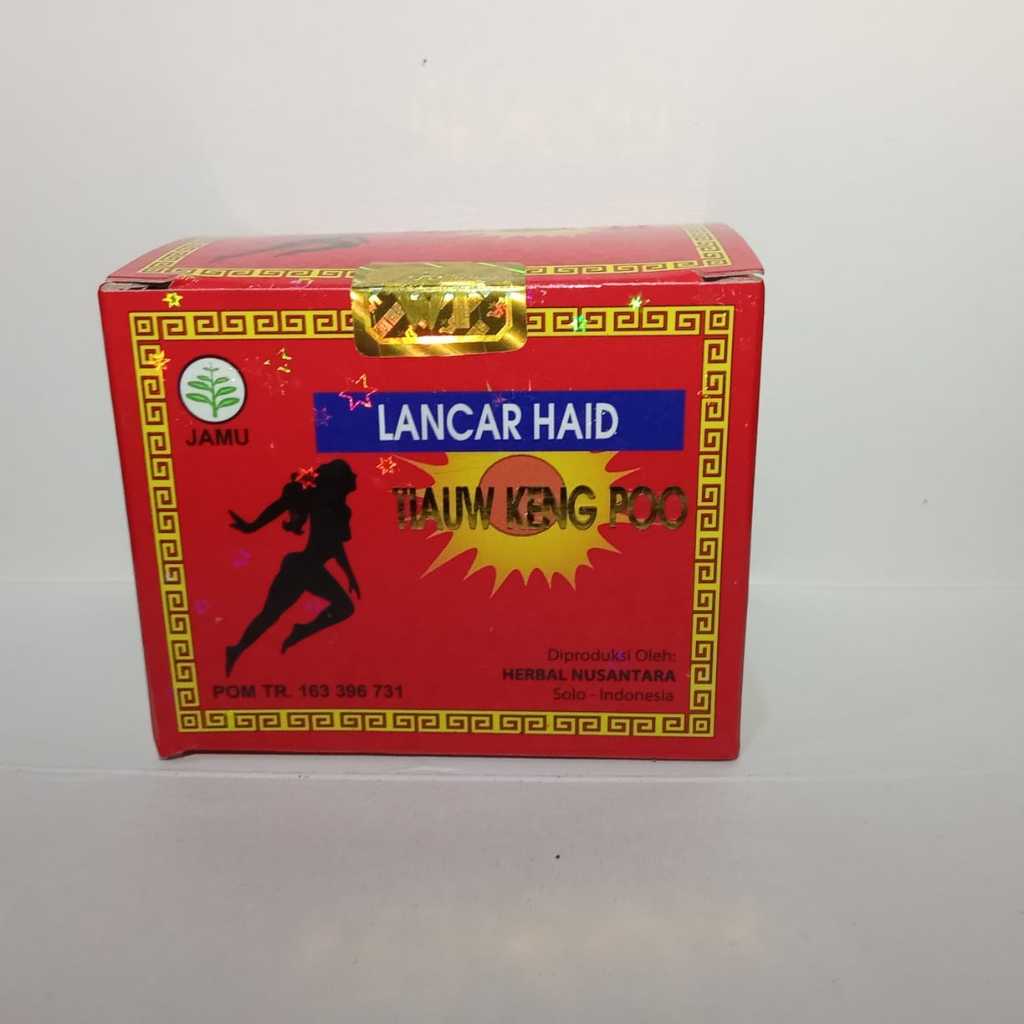 Jamu Tiauw Keng Poo Kapsul Lancar Haid Isi 10 sachet