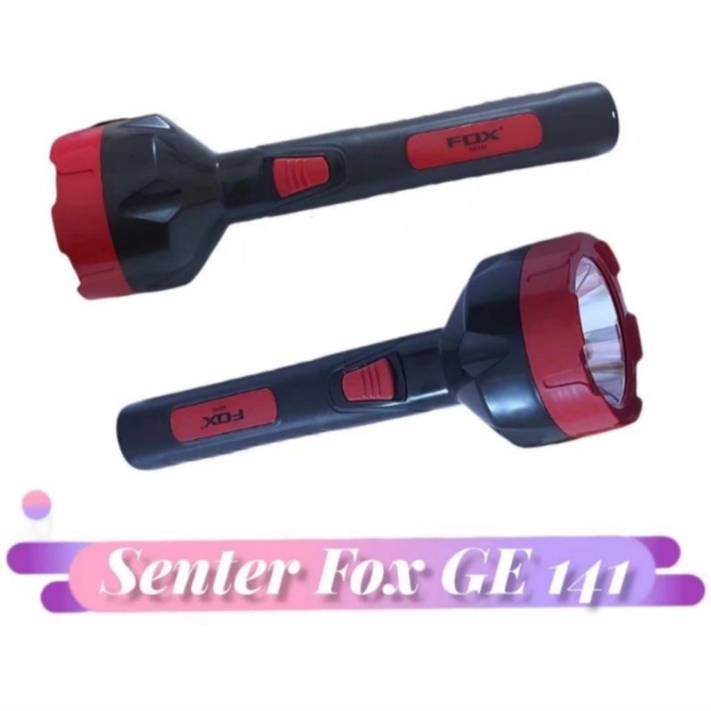 SENTER FOX GE 141/SENTER PENERANGAN/SENTER LAMPU sentra fox gE