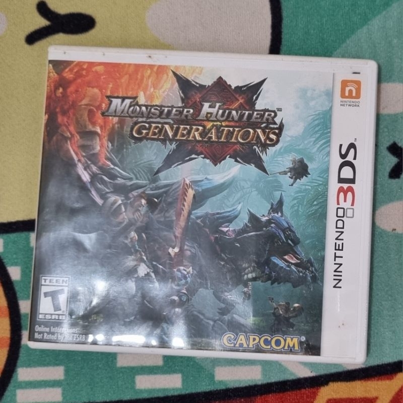 Nintendo 3DS Cartridge Second Monster Hunter Generations