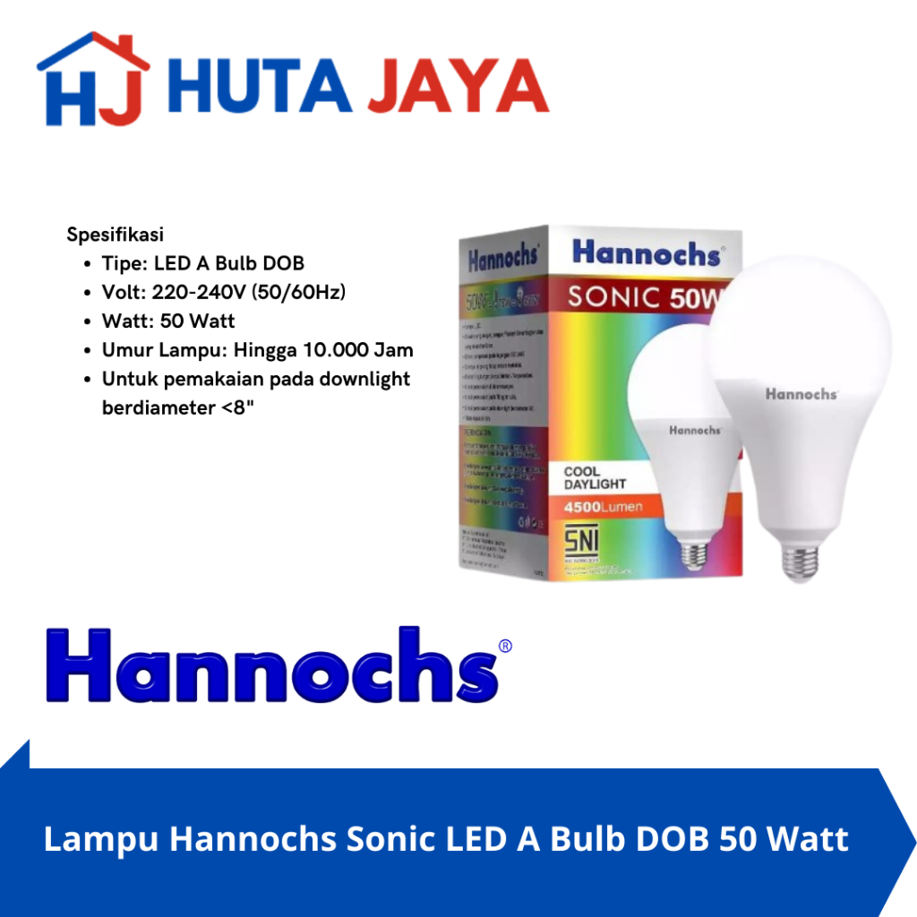 ⁠Lampu Hannochs Sonic 50 Watt