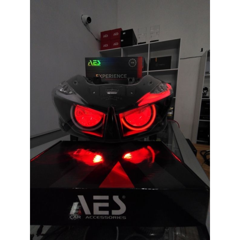 PROJIE BILED AES TURBO SE EXPERIENCE VARIO 125/150 LED OLD FULLSET REFLEKTOR