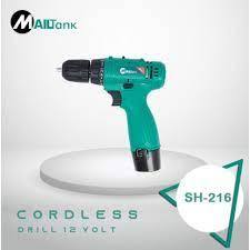 BOR BATERAI MAILTANK CORDLESS BOR 12V BOR CHARGE 12V SH-216 MEDE IN JAPAN