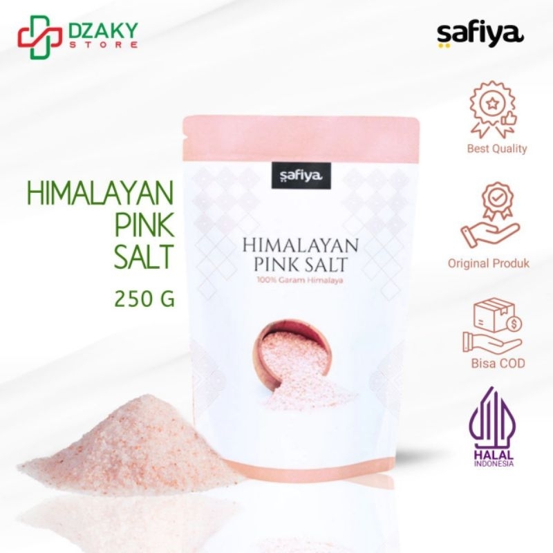 

Safiya Garam Himalaya 250 Gram Pink Himalayan Salt Original Premium