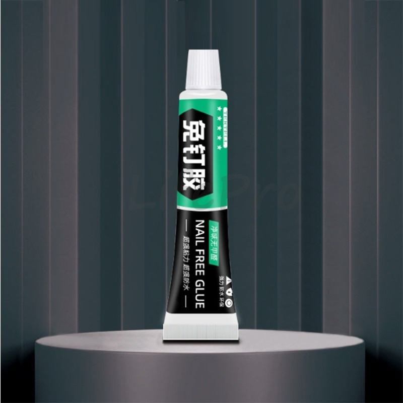 Lem pengganti paku tembok 20gr nail free glue / strong nail free glue lem perekat serbaguna