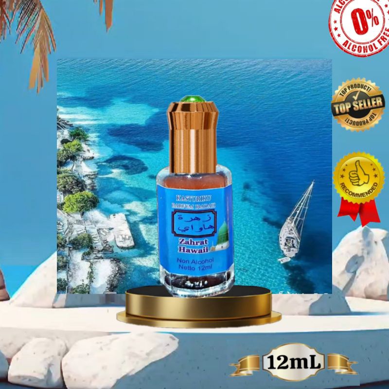 BIBIT PARFUM ZAHRAT HAWAII 12ml original terlaris