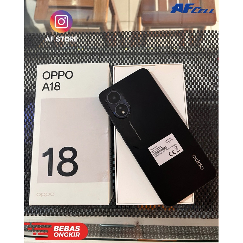 OPPO A18 SECOND FULLSET ORIGINAL