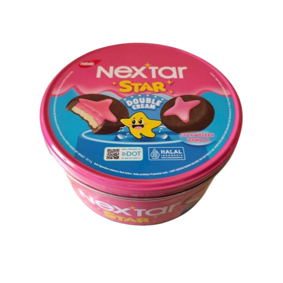 

NABATI NEXTAR STAR DOUBLE CREAM STRAWBERRY VANILLA KLG 157.5 GR 8993175559027