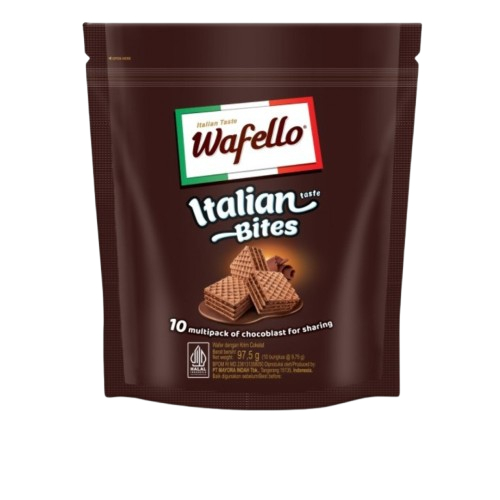 

WAFELLO ITALIAN TASTE BITES 10 MULTIPACK CHOCOBLAST 97.5 GR 8996001357552