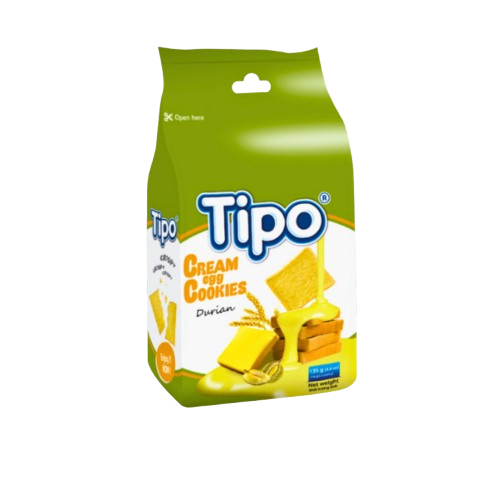 

TIPO CREAM EGG COOKIES DURIAN 135 GR 8934760212255