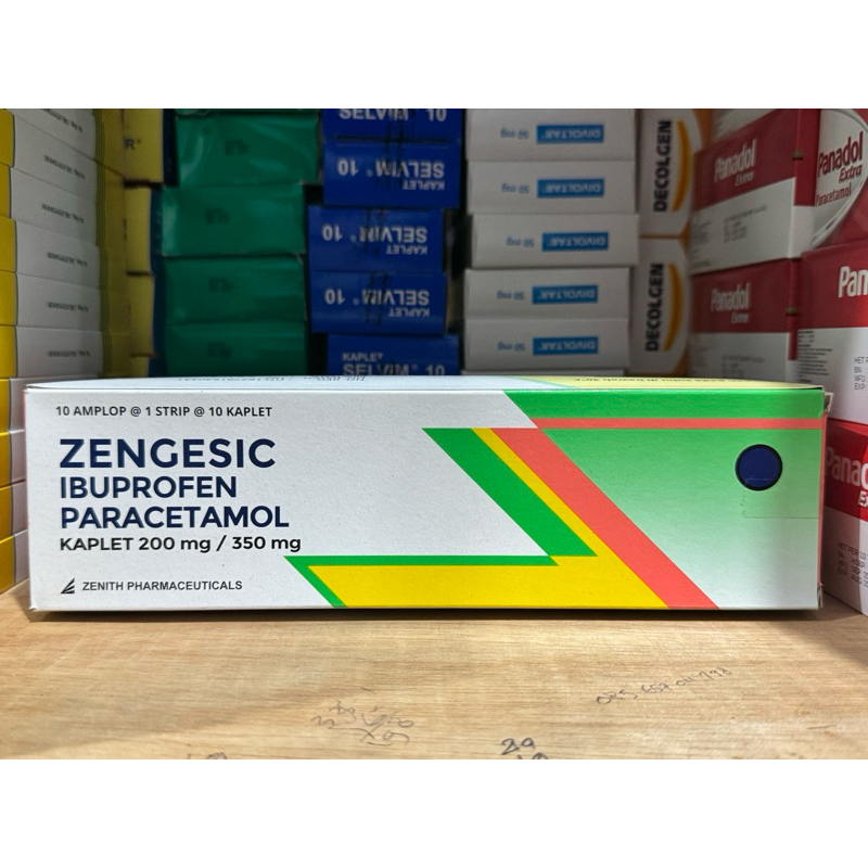 ZENGESIC - ( Paracetamol dan Ibuprofen )