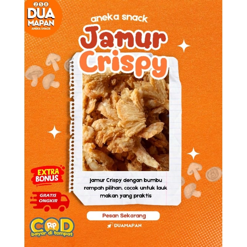 

Jamur Crispy 100g