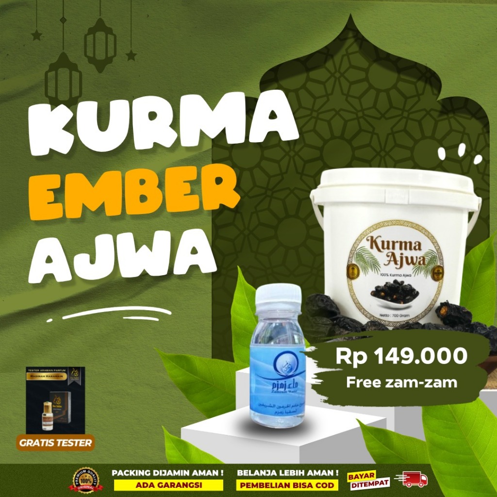 

Kurma Ember Ajwa: Cita Rasa yang Tak Terlupakan