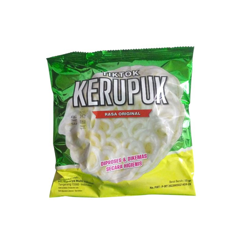 

TikTok Kerupuk Original 15gr