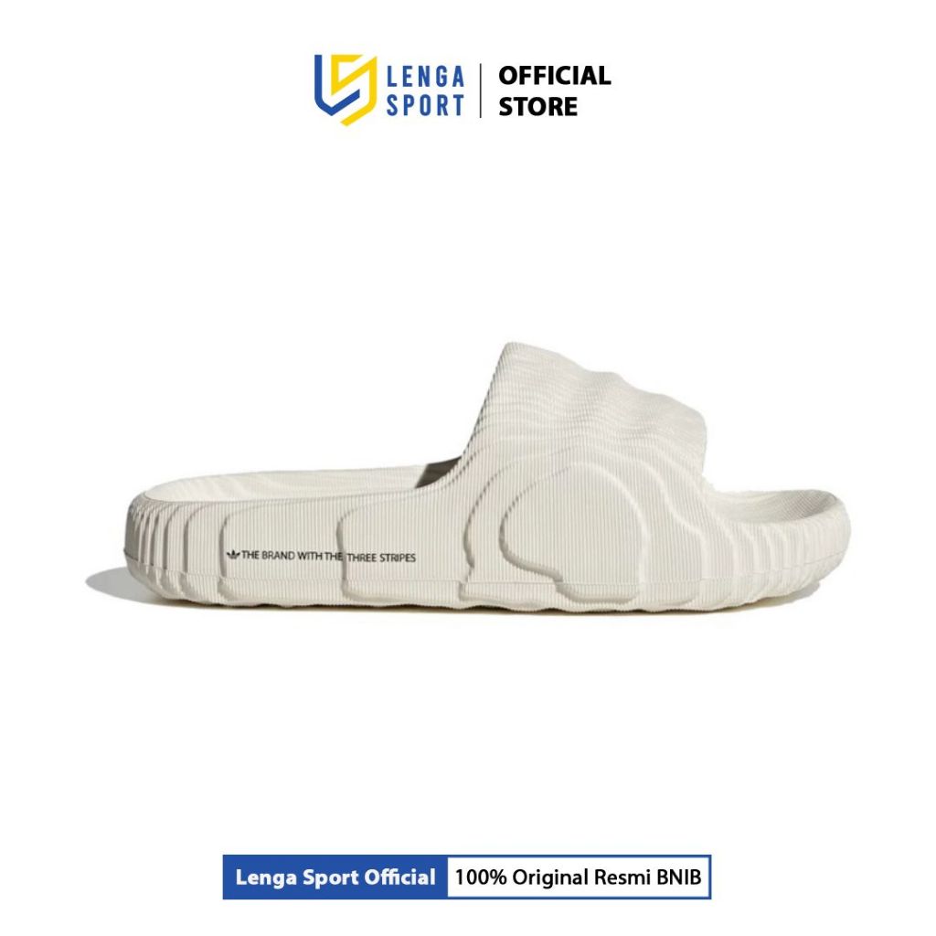 Sandal Slide Wanita Adds Adilette 22 - Off White (IG8263) ORIGINAL