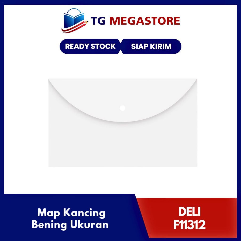 

Map Kancing DELI Bening Ukuran - F11312