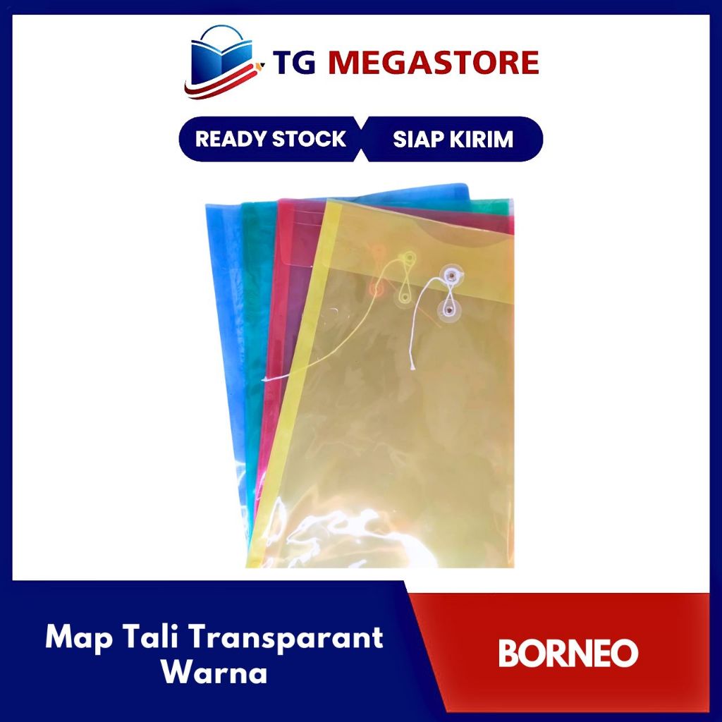 

Map Tali Transparant Warna BORNEO