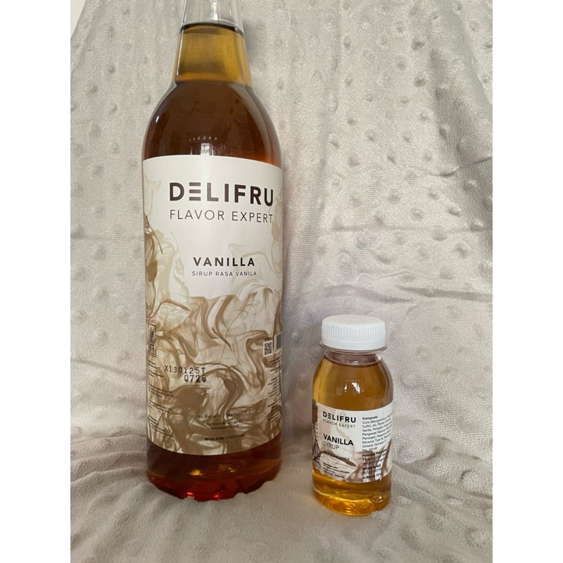 

Sample/Tester Delifru Vanilla Syrup 80ml