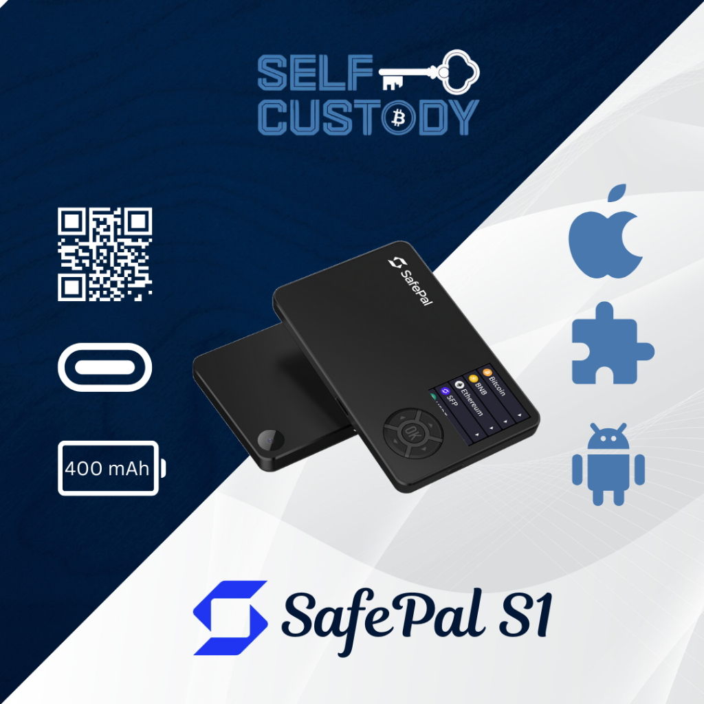 SafePal S1 Hardware Wallet / Cold Wallet - Self Custody