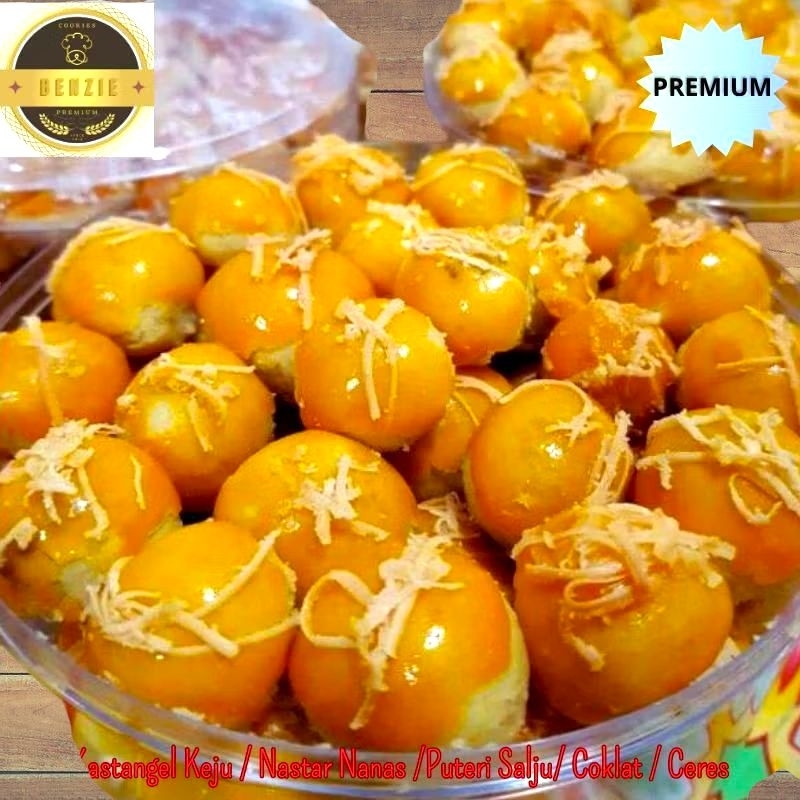 

Kue Lebaran Nastar Nanas Wisman Keju Premium ukuran toples 500gr dan 250gr