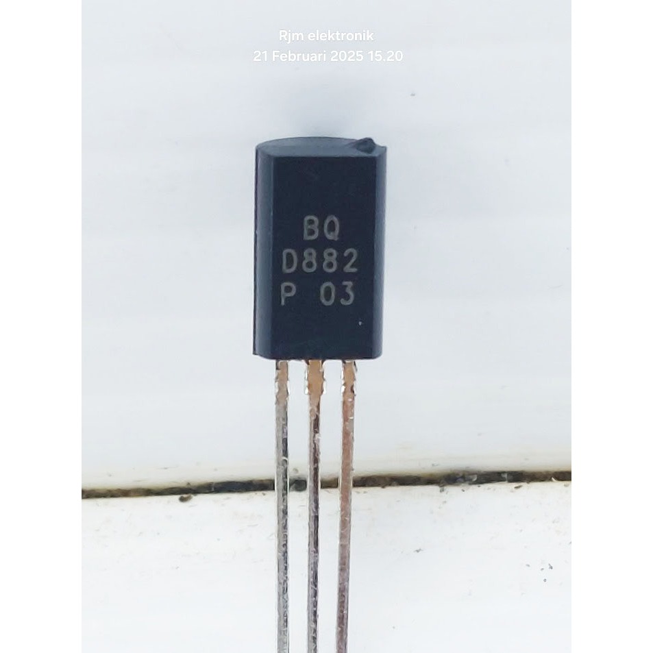 transistor type D882 jenis pnp ori