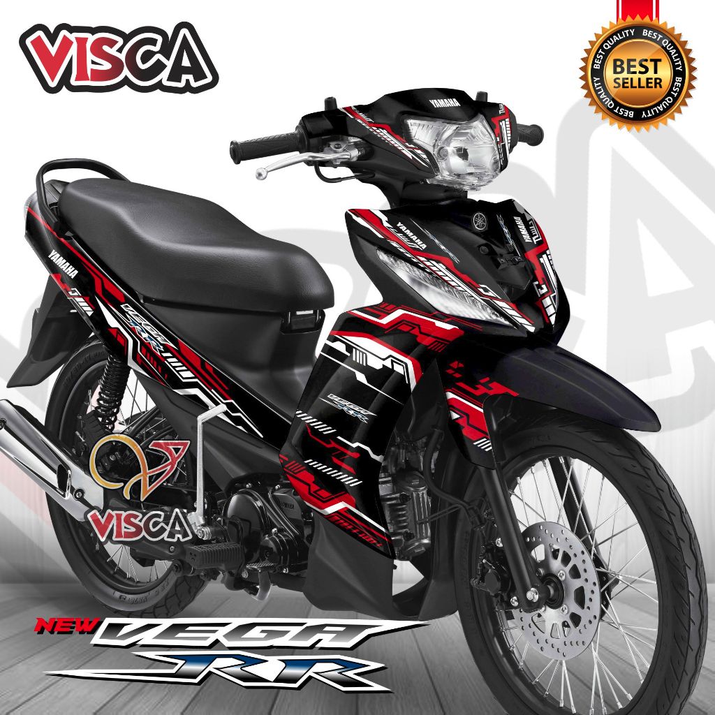 Decal Vega RR Full Body Stiker Vega RR Full Body Striping Vega RR Variasi Full Body HITECH