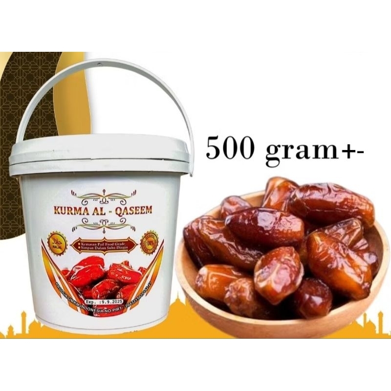 

[Paket Hemat] Kurma Premium Kurma Ember Kemasan +- 500gram