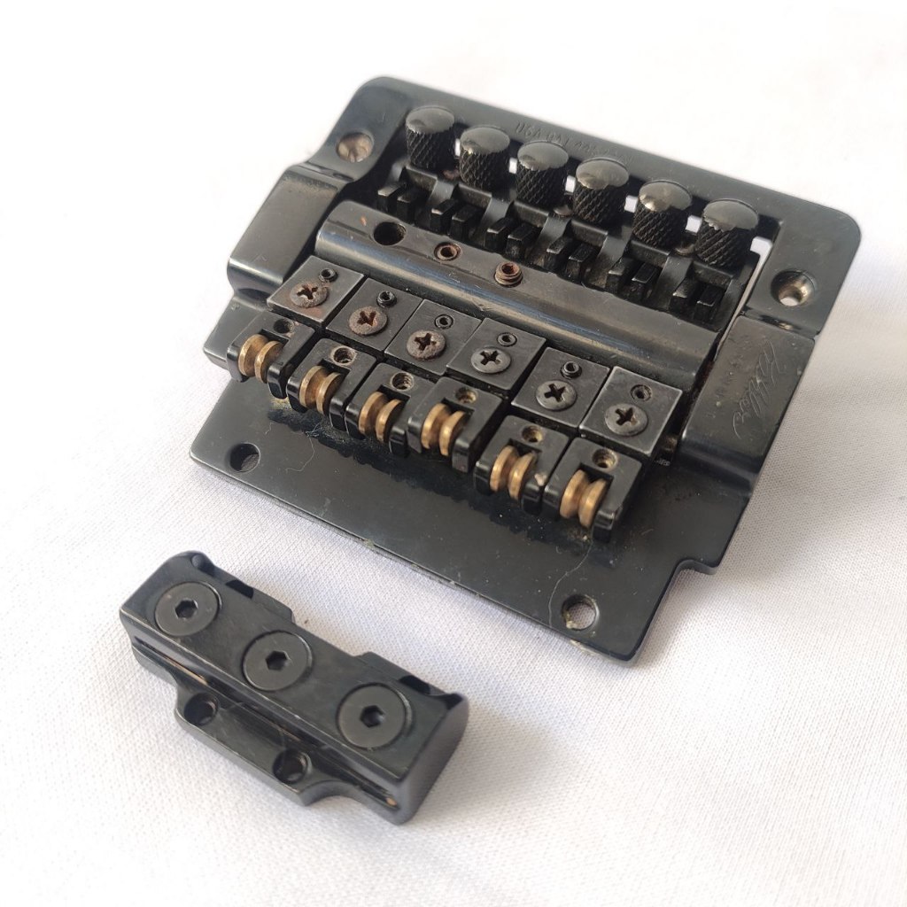 Bridge Tremolo Gitar Guitar Kahler 2300-KX Flat Mount Charvel Jackson Black