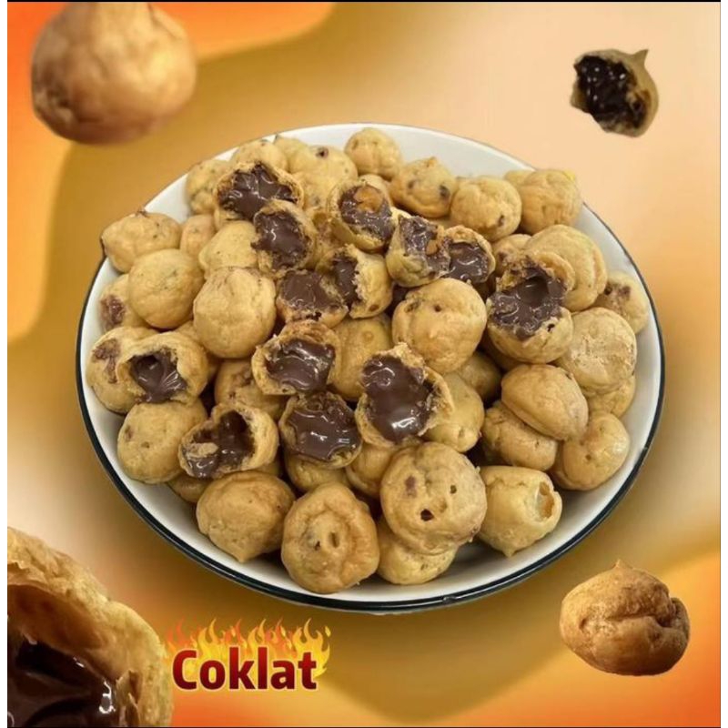 

Soes Cokelat Crunchy