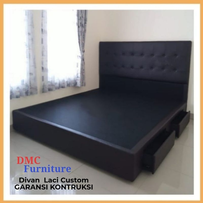 Divan Laci 180x200 divan Laci springbed 160x200 Dipan laci divan box laci Ranjang kasur laci DIVAN L