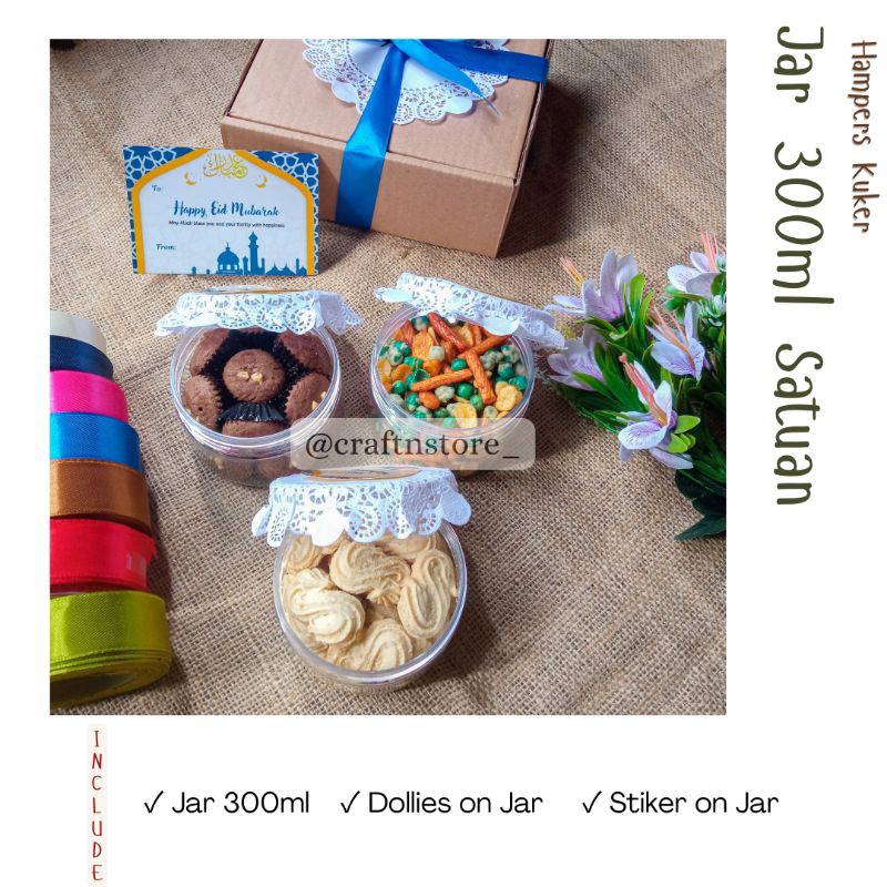 

HAMPERS KUE LEBARAN MURAH JAR 300ML SATUAN SNACK BOX HARI RAYA| HAMPERS LEBARAN RAMADHAN NATAL IMLEK | SNACK BOX KUE KERING IDUL FITRI