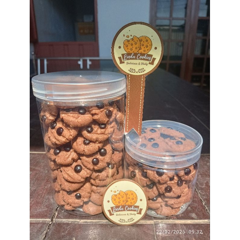 

kue kering coklat choco chips
