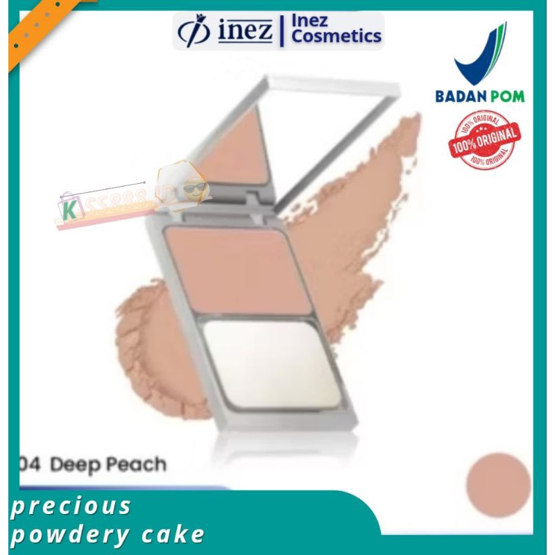 INEZ COSMETICS - Inez precious powdery cake - ppc fullcase - Bedak padat - inez bedak waterproof waj