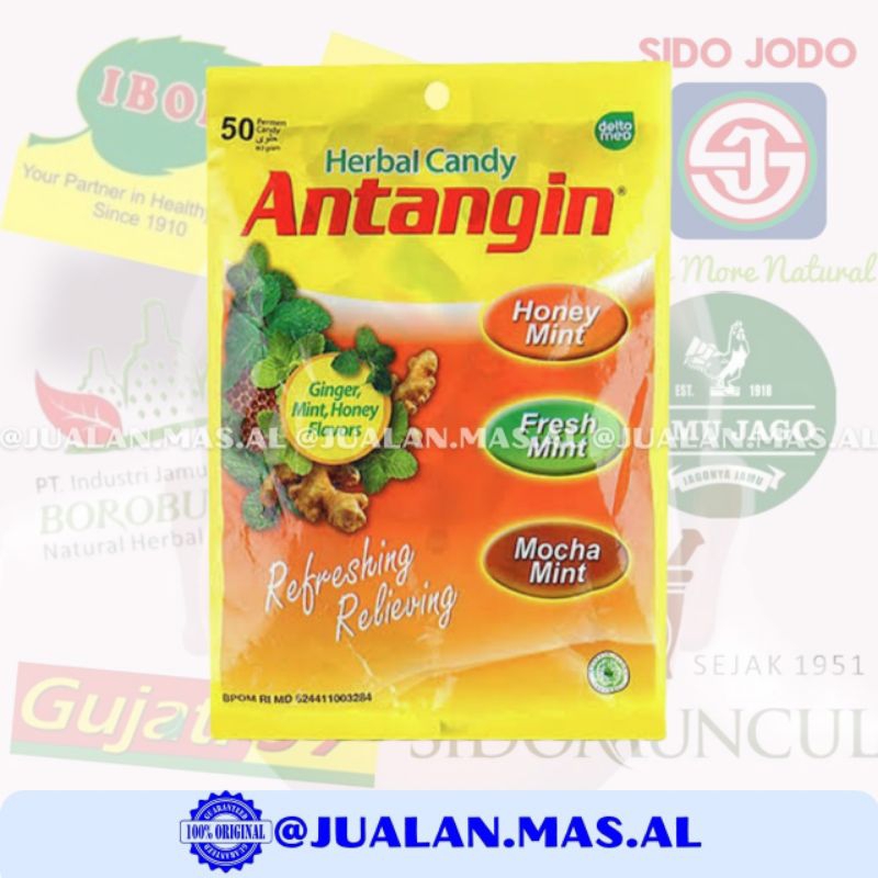 

DELTOMED - ANTANGIN PERMEN SACHET (ISI 50 SACHET)