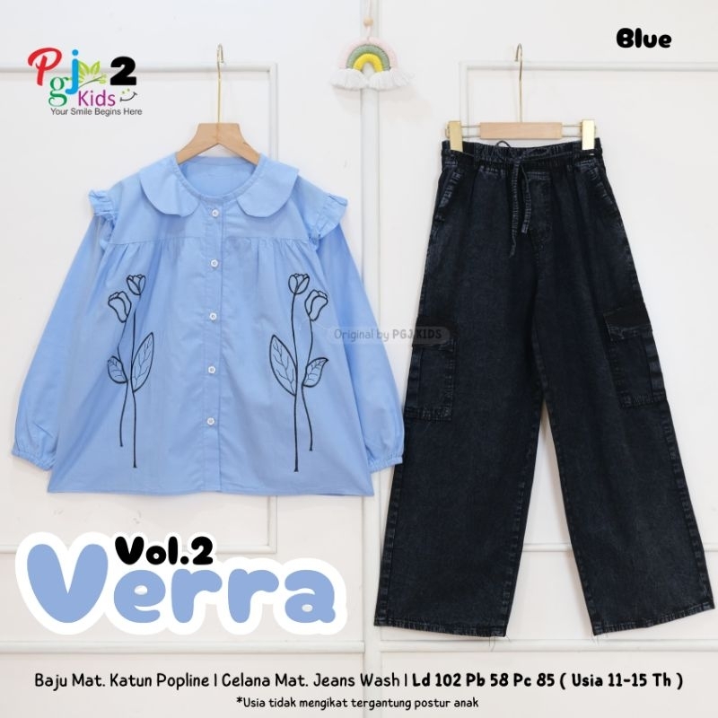 (( NEW ARRIVAL )) SETELAN BAJU REMAJA TREND 2026 VERRA HIELMY EMELY HIKARI SETELAN BLOUSE KATUN DAN 