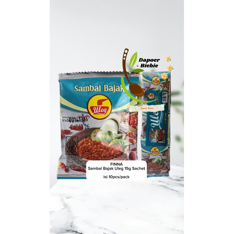 

FINNA Sambal Bajak Uleg Sachet isi 10pcs