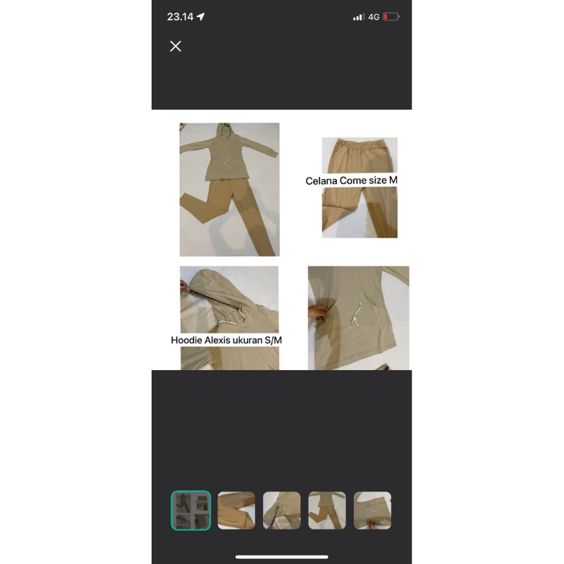 setelan baju olga joggings